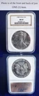 USA 1988 $1 American Silver Eagle NGC MS69 Brown Label
