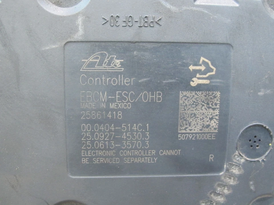 Unidad módulo bomba ABS freno antibloqueo Saturn Sky Redline 2008 2,0 L OEM Foto 3 de 4