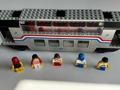 LEGO 4547 Trains: Railroad Club Car Panoramawagen - 100 % komplett incl. OBA
