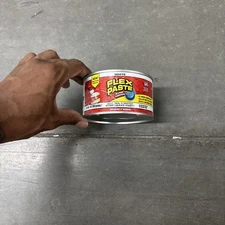 Flex Paste White Waterproof Paintable Putty Rubber Spackle Sealant 1 LB