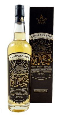 (58,47 /l) Compass Box Peat Monster Blended Malt Scotch Whisky 46% 0,7l Flasche