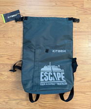 KitBrix PoKit 22L Dry Bag Backpack Escape From Alcatraz Triathlon Day Pack