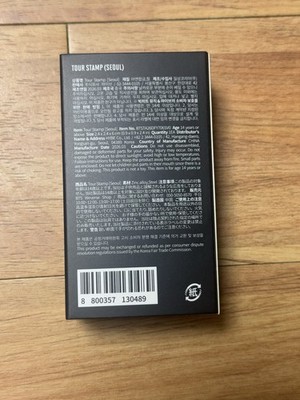 BTS World Tour Arirang in Goyang Tour Stamp Seoul Kpop Official MD