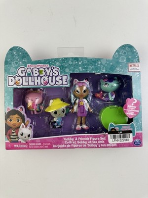 Spin Master Gabby's Dollhouse Gabby & Friends Figure Set w/ Rainbow Doll Age 3+