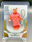 2025 Topps Triumphant Tennis Trophy Gold Foil Juncheng Shang #54