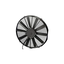 Spal Engine Cooling Fan 30100382; Low Profile 14 in. Single Electric, Pusher