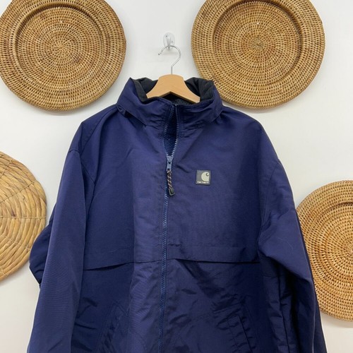 Vintage Carhartt Blue Zip Up Jacket Mens XL - Picture 3 of 6