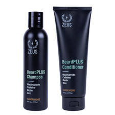 Beardplus Beard Shampoo  Conditioner Set for Men, Hair Growth Treatment for Hyd