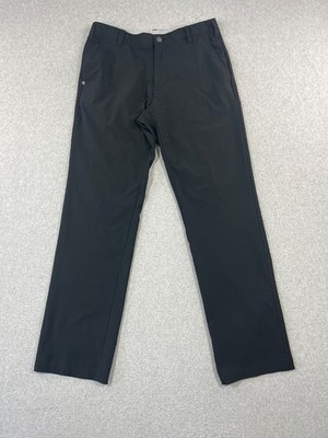 Adidas Ultimate 365 Performance Golf Pants Mens 32x32 Black Stretch Loose Fit