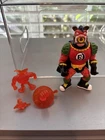 VINTAGE 1993 TMNT Sewer Heroes Mighty Bebop Complete With Orange Accessories