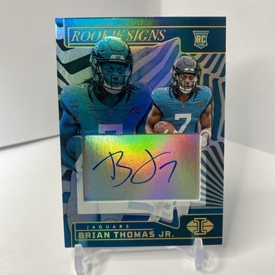 Panini Illusions Rookie Signs Gold Auto Brian Thomas Jr. #RS-BTJ Jaguars /25