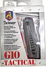 Pachmayr G10 Tactical Gray/Black Grappler Grips Ruger 22/45 .22 LR Pistol 61131