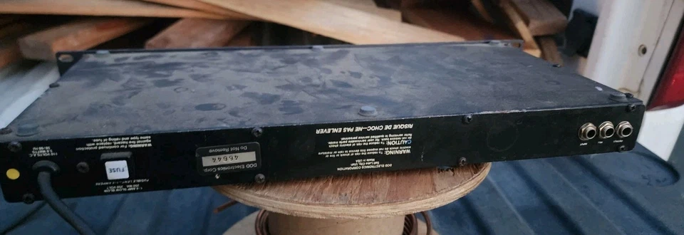 DOD Reverb R-845, frühe Version, Spring Reverb, 4 Band Equalizer, Vintage Rack - Bild 4 von 4