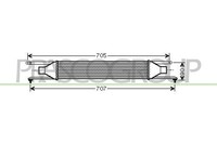 LadeluftküHler LuftgeküHlt Aluminium FüR Fiat Grande Punto 199_ 199 Evo