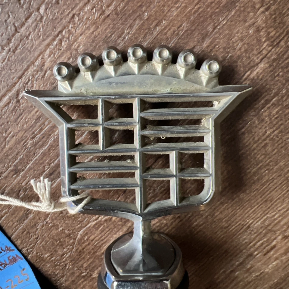 OEM 1977 - 1979 Cadillac Deville Skeleton Hood Ornament Emblem Badge 78 B32-270 - Image 3 of 4