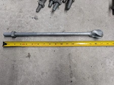 (Lot of 5) Oval Eye Bolts 16" x 5/8" - Galvanized Utility Pole Line Hardware