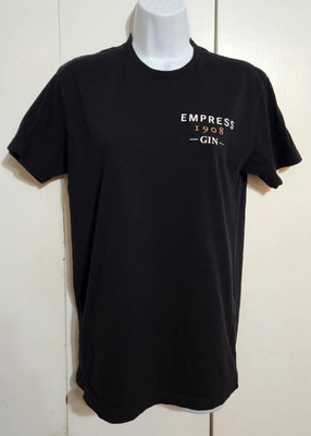 Empress 1908 Gin T Shirt Small S Black Next Level Apparel Graphic Logo Promo Tee
