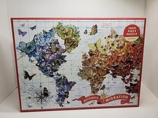 Butterfly Migration Colorful 1000 Piece Jigsaw Puzzle Sealed Bag Complete By...