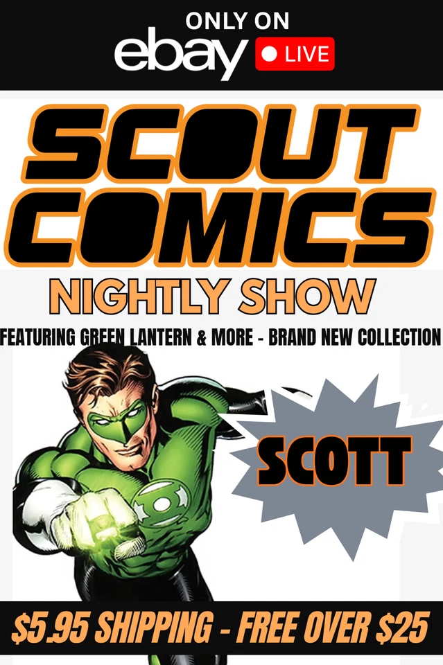Scout Comics Daily - Live w/Scott - FEATURING GREEN LANTERN & MORE