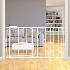 HOOEN Extra Wide Baby Gate for Stairs Doorways Hallways Tension Baby Gate Wal...