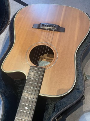 K.Yairi LO-120C 2008 Cutaway Acoustic Guitar Used Hard Case