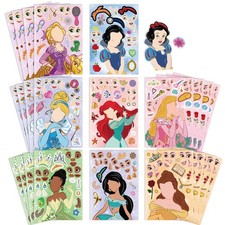 Make a Face Stickers 32PCS Make Your Own Princess Sticker for Teen DIY Sticke...