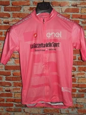 Pink Giro Castelli Cycling Jersey Size L