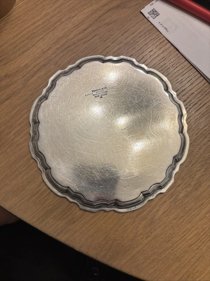 Placa de plata de ley Tiffany & Co  Foto 2 de 4