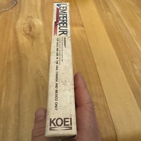 L'empereur (Nintendo NES) Complete in Box w/ Poster CIB