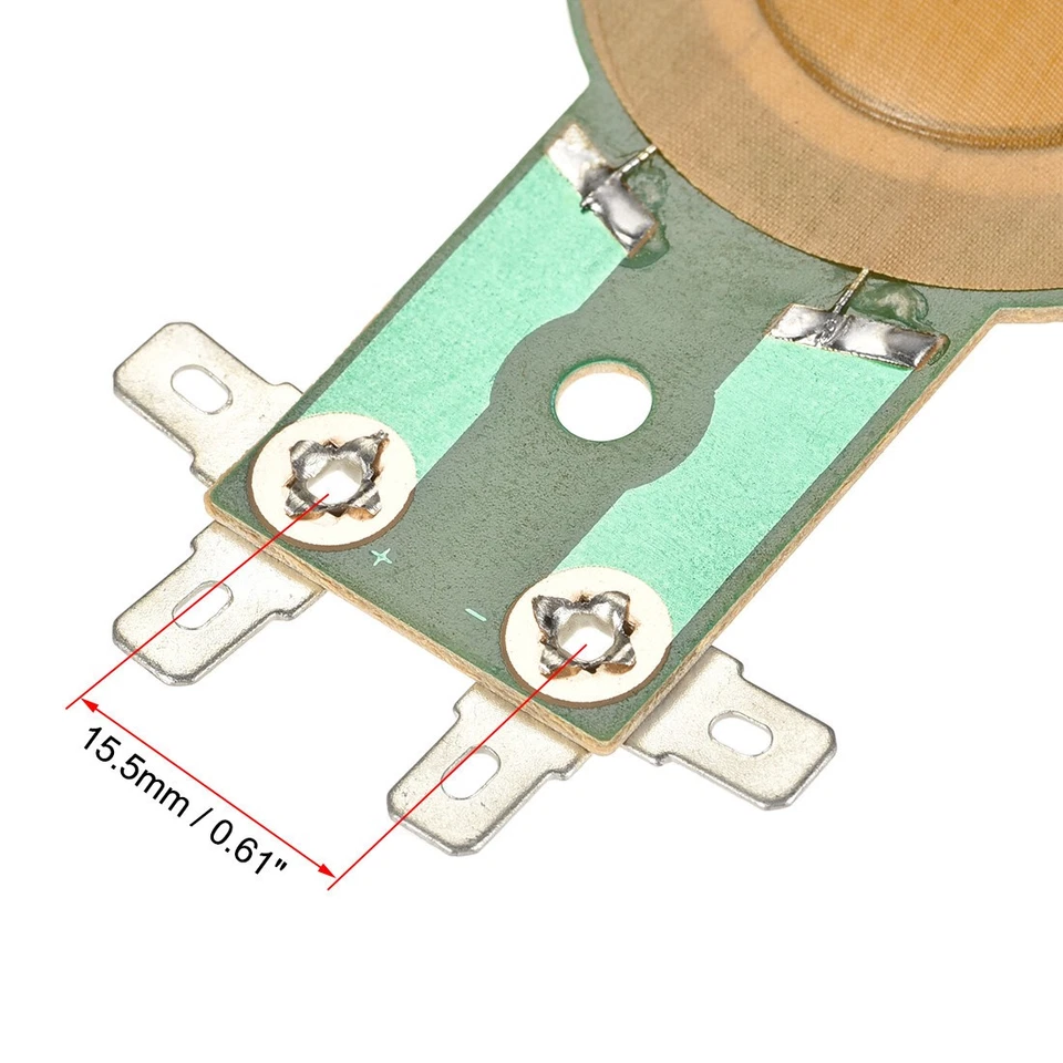 Altavoz bobina de voz tweeter de 25,5 mm cabezal de accionamiento de resina 8 ohmios 4 piezas Foto 3 de 3