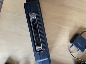 turbo grafx 16 console with controller and cables tested works