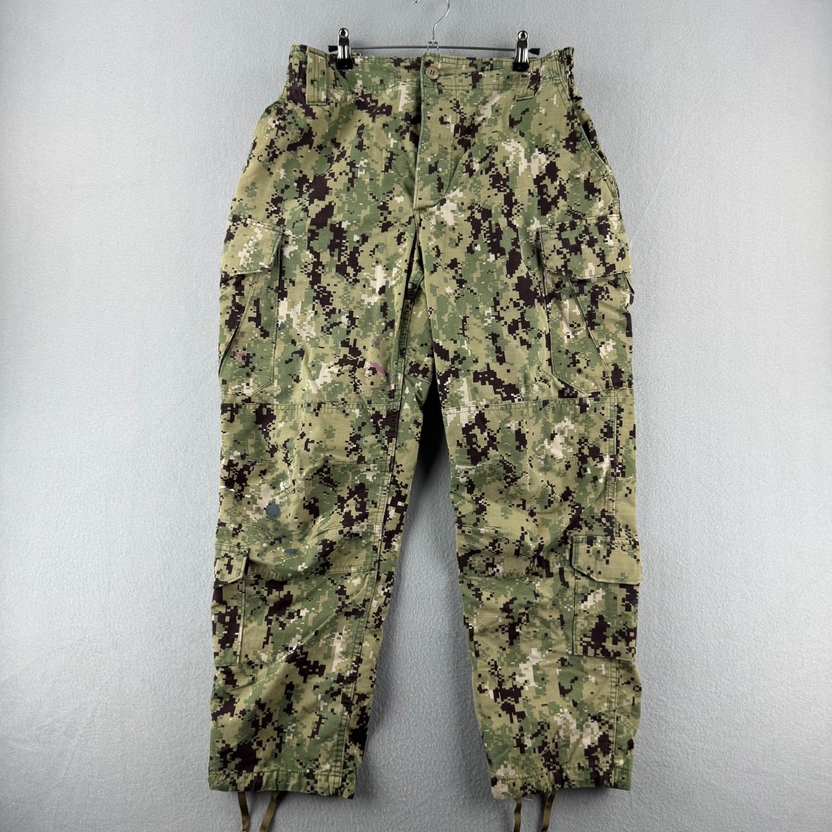 US Navy NWU Type III デジカモパンツMedium Short Military Pants Mens Medium X Short NWU Type III USN Navy Seals