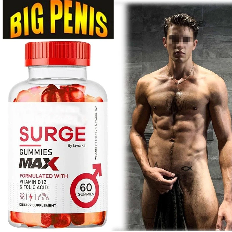Vital Surge Male Gummies Maximum Strength Vital Surge Advanced Formula 60-300PCS - Image 2 of 4