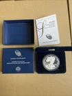 2019-W American Eagle 1 Oz Silver Proof Coin COA OGP