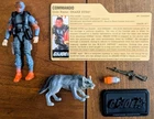 GI JOE Cobra NM/M Snake Eyes 2008 V36 Complete & File Card 25th Anniversary MASS