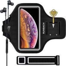 Armband for iPhone 16 Pro Max/16 Plus/15 Max/15 Plus/iPhone 14 Black