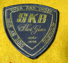 SKB Shot Guns toppa ricamata fianco a fianco sopra e sotto automatico NUOVO
