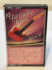 Various - 19 Hot Country Requests Volume III Cassette 1986 Epic