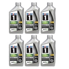 Mobil 124184 Advanced Fuel Economy Full Synthetic Engine Oil 0W20 1qt Case of 6 46.63 per gallon