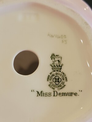 Royal Doulton Miss Demure figurine | eBay
