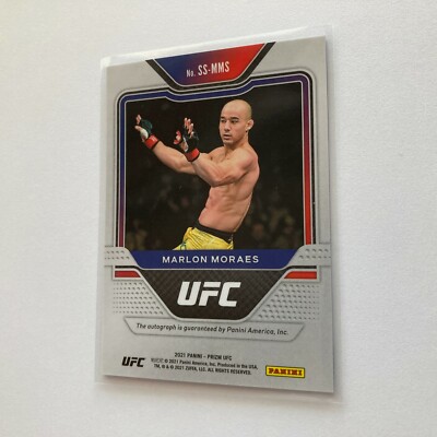 UFC サインカード　モラエス Marlon Moraes 2021 Panini Prizm UFC Sensational Signatures Auto