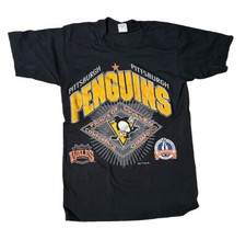 Vintage 1992 Pittsburgh Penguins Black T-shirt Large