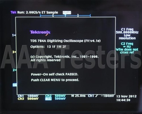 Osciloscopio Tektronix TDS 784A 4 canales 1 GHz 4 GS/s con 1M 13 1F 2F - Imagen 7 de 12