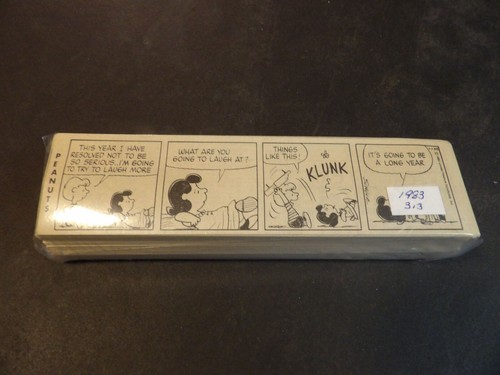 Peanuts by Charles Schulz - 1983 - 313 Dailies(4C) - Complete Year