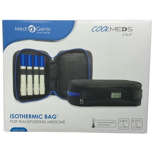 MediGenix CoolMeds Medicine & Insulin Isothermic Travel Case (2 - 8°C 12-18 hrs) - Picture 7 of 7