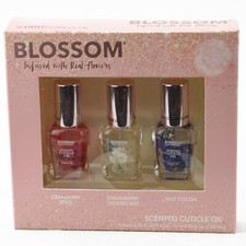 Blossom Scented Cuticle Oil - Holiday Gift Set - Infused With Real Flowers