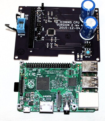 Raspberry Pi2 Model B 1GB RAM CPU & power supply board I/O board NEW 4gb card