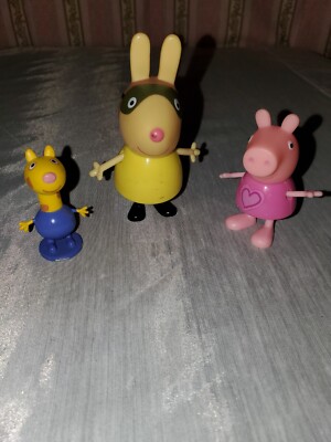 Peppa Pig & Friends Characters toy bundle 3 including Gerald Giraffe
