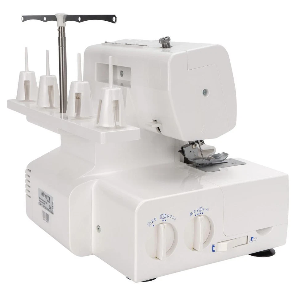 Minerva M840DS 4 Faden Overlock Nähen, Schneiden und Versäubern in Einem - Bild 3 von 4