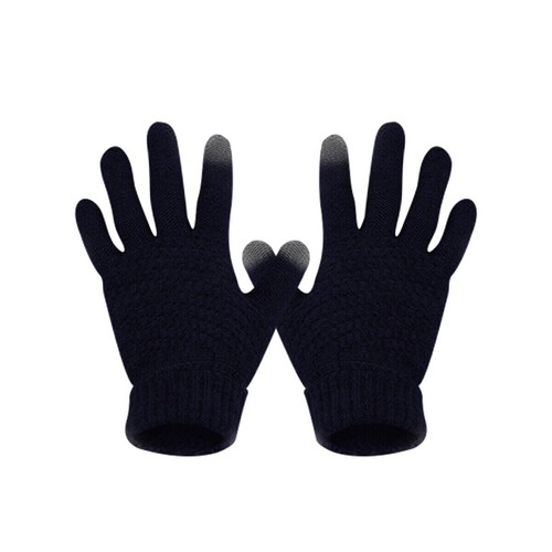 Adults Windoproof Winter Warm Gloves Mens Womens Knitted Touch Screen gloves - Picture 11 of 14